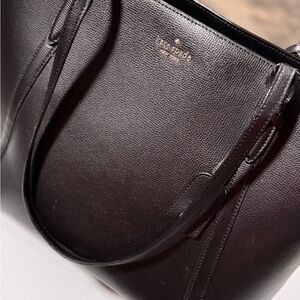 Kate Spade Black Leather Tote
